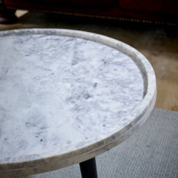 Royal Coffee Table With Marble Top And Metal Legs - thumbnail 5