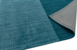 Teal Geometric Handmade Luxurious Modern Wool Rug Easy To Clean Living Room And Bedroom-160Cm X 230Cm - thumbnail 3