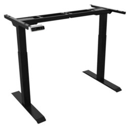 Loops Ergonomic Electric Height Adjustable Desk Frame In Black For A Healthy Work Environment - thumbnail 8