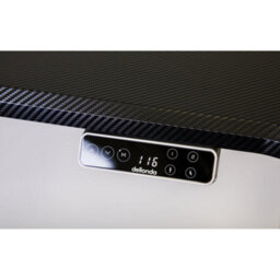 Loops Ergonomic Electric Height Adjustable Desk Frame In Black For A Healthy Work Environment - thumbnail 6