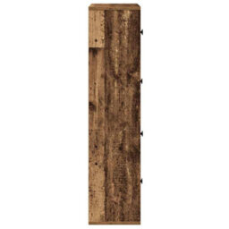Berkfield Bookcase Old Wood 60X24X101.5 Cm Engineered Wood - thumbnail 6