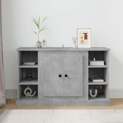 Vidaxl Sideboard Concrete Grey 100X35.5X60 Cm Engineered Wood - image 1