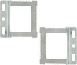 Sisi UK 10 Pack Square Sawtooth Cwh1 Picture Frame Hangers With Screws For Canvas Floater Frames And Wall Art Hanging - thumbnail 3