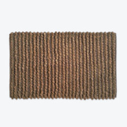 Allure Bath Fashions Sparkle Chunky Bobble Non Slip Bath Mat - Mocha - thumbnail 1