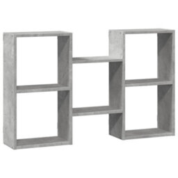 Berkfield Wall Shelf Concrete Grey 96X18X60 Cm Engineered Wood - thumbnail 2