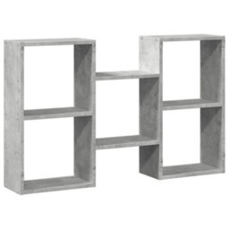 Berkfield Wall Shelf Concrete Grey 96X18X60 Cm Engineered Wood - thumbnail 6