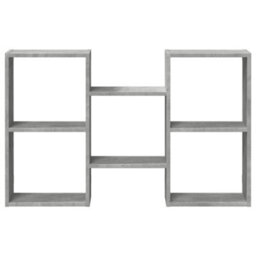Berkfield Wall Shelf Concrete Grey 96X18X60 Cm Engineered Wood - thumbnail 4
