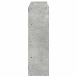 Berkfield Wall Shelf Concrete Grey 96X18X60 Cm Engineered Wood - thumbnail 5
