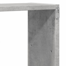 Berkfield Wall Shelf Concrete Grey 96X18X60 Cm Engineered Wood - thumbnail 8