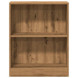 Berkfield Bookcase Artisian Oak 60X24X76 Cm Engineered Wood - thumbnail 4