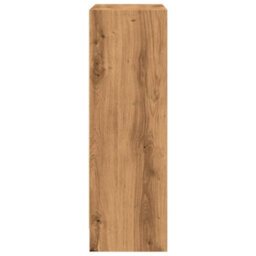 Berkfield Bookcase Artisian Oak 60X24X76 Cm Engineered Wood - thumbnail 5