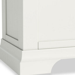 Colette White Ottoman Blanket Box - Fully Assembled By Roseland Furniture - thumbnail 7