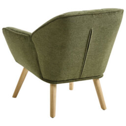 Beliani  Armchair Torud Fabric Green - thumbnail 5