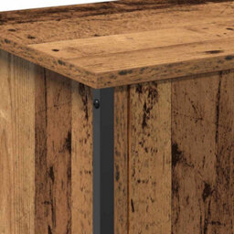 Berkfield Modern Old Wood Tv Stand Old Wood Wood 60 X 35 X 45 Cm Durable - thumbnail 9