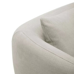 Xample Aiden And Ivy Holley Beige Fabric Modular Sofa 5 Piece Reversible Cushions Feather Filled Configurable Corner Sofa - thumbnail 5