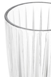 Orsina Delicate Clear Crystal Vase,tall Fluted Flower Display,large Glass Vase,distictive Decorative Floral Vessel - thumbnail 3