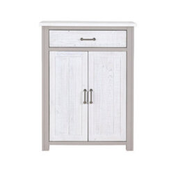 Baumhaus Greystone - Shoe Storage Cupboard With Drawer - thumbnail 4