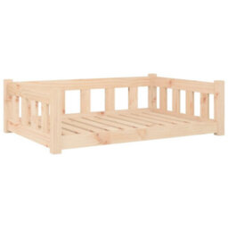 Vidaxl Dog Bed 95.5X65.5X28 Cm Solid Wood Pine - thumbnail 1