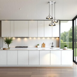 Ledsone 3 Head Industrial  Ceiling Pendant With Satin Nickel Finish And Adjustable Height For Kitchen - thumbnail 7