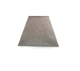 Contemporary & Sleek Soft Fabric Stylish Empire Square Linen 60W Light Fitting Lampshade Table Lamp Wall Pendant Grey 12 Inch