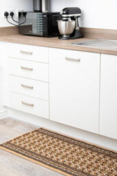 Bravich Beige Bokhara Hard Wearing Runner Mat - Texas - 60X300Cm (2'x10') - thumbnail 3