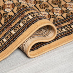 Bravich Beige Bokhara Hard Wearing Runner Mat - Texas - 60X300Cm (2'x10') - thumbnail 9