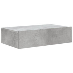 Berkfield Tv Cabinet With Led Lights Concrete Grey 60X35X15.5 Cm - thumbnail 3