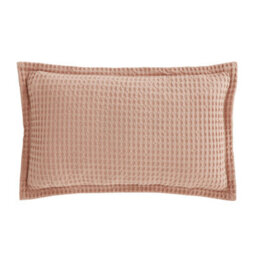 Pineapple Elephant Jaipur Chunky Waffle Cotton 30X50Cm Cushion Pink - thumbnail 4