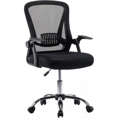 Ergonomic Office Chair With Flip-Up Arms And Gas Lift Height Adjustment - image 1