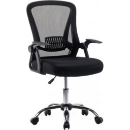 Ergonomic Office Chair With Flip-Up Arms And Gas Lift Height Adjustment - thumbnail 1