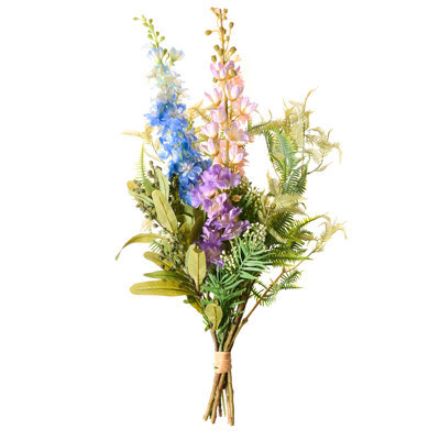 Beliani Artificial Flower Bouquet Achete 80 Cm Multicolour - image 1