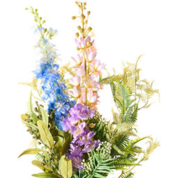 Beliani Artificial Flower Bouquet Achete 80 Cm Multicolour - thumbnail 4