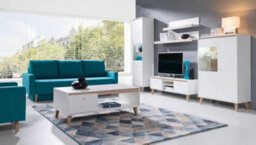Arte Oviedo 05 Multi-Purpose Wall Shelf 135Cm - Versatile Storage In Three Colour Combinations - thumbnail 2
