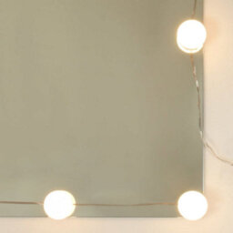 Walplus Dressing Table With Led White 74.5X40X141 Cm - thumbnail 3
