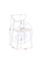Seconique Riley Dining Set Table And 4 Chairs White And Light Oak Effect Veneer - thumbnail 9