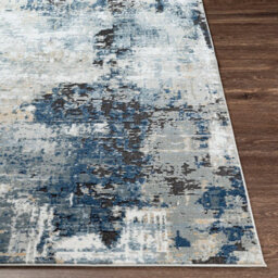 Livabliss Jolie-Abstract Blue Grey Beige Black Modern Marble Living Dining Bedroom Rug 80 X 220 Cm Easy Care, Non Shedding - thumbnail 5