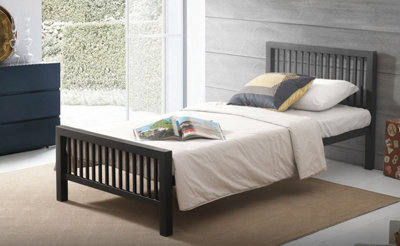 Save On Goods UK 3Ft Single Strong, Heavy Duty Solid,metal Bed Frame,black Bedstead,heavy Duty Bed Base - image 1