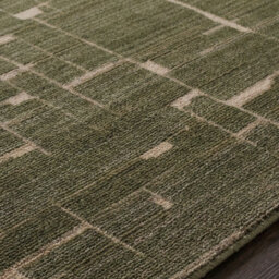 Livabliss Elle Decor Alba-Modern Green Brown Graphic Living Dining Bedroom Rug 200 X 275 Cm Easy Care, Non Shedding - thumbnail 3