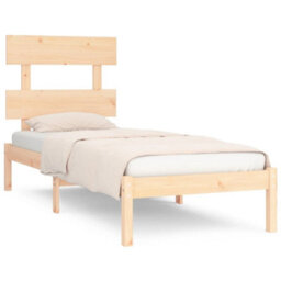 Walplus Bed Frame Without Mattres 90X200 Cms Solid Wood - thumbnail 2