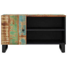 Berkfield Tv Cabinet 80X33X46 Cm Solid Wood Reclaimed&engineered Wood - thumbnail 5