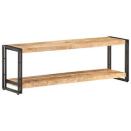 Vidaxl Tv Cabinet 120X30X40 Cm Rough Mango Wood Tv Cabinets - thumbnail 9