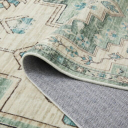 Ameha Cashmere Ember Rug Modern Indoor/outdoor Area Carpet Bedroom Living Room 120 X 170 Cm Area Olive Green Beige Rugs - thumbnail 7