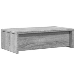 Walplus Monitor Stand With Drawers Grey Sonoma 50X27X15 Cm Engineered Wood - thumbnail 7