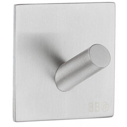 Beslagsboden Beslagsboen - Design Single Hook In Brushed Stainless Steel