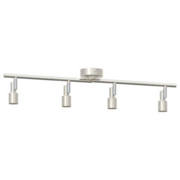 Walplus Ceiling Spotlight Brushed Nickel 70 X 9 X 12.5 Cm Steel - thumbnail 4