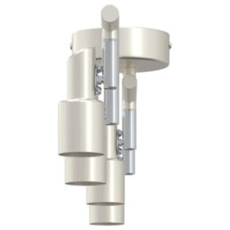 Walplus Ceiling Spotlight Brushed Nickel 70 X 9 X 12.5 Cm Steel - thumbnail 7
