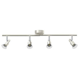 Walplus Ceiling Spotlight Brushed Nickel 70 X 9 X 12.5 Cm Steel - thumbnail 3