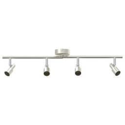 Walplus Ceiling Spotlight Brushed Nickel 70 X 9 X 12.5 Cm Steel - thumbnail 2