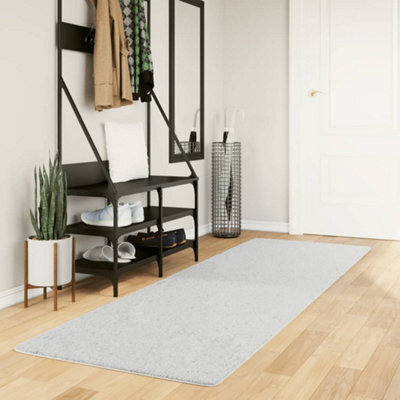 Berkfield Rug Oviedo Short Pile Grey 80X250 Cm - image 1