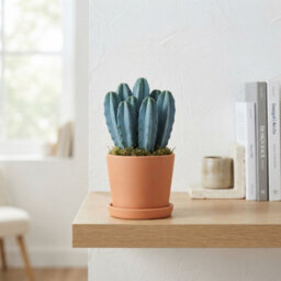 Crested Blue Candle Cactus (Myrtillocactus Geometrizans F. Cristata) - 12Cm Pot - thumbnail 2